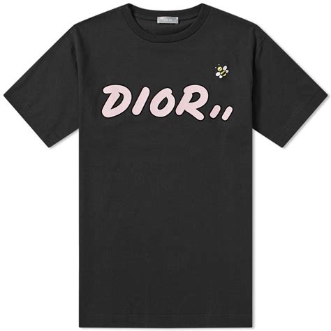 dior t shirt biene|dior bee shirt poplin.